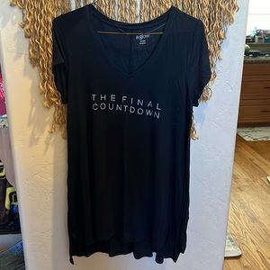 Final Countdown pregnancy shirt